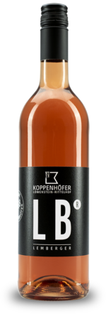 Premium Lemberger rosé vom Weingut Koppenhöfer